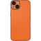 Orange Carbon Fiber Specialty Material iPhone 13 Skin